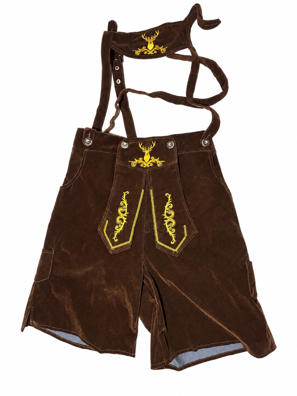 pair of women’s traditional brown German Lederhosen